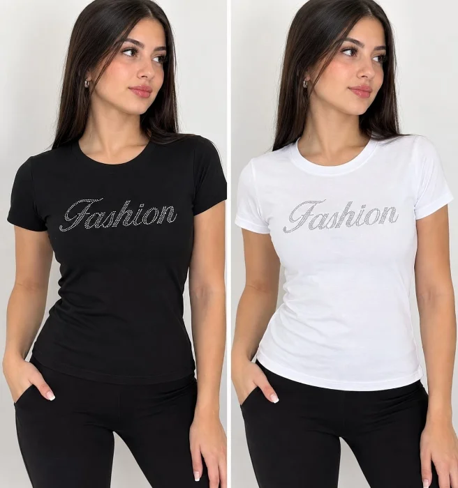 Remeras con Strass