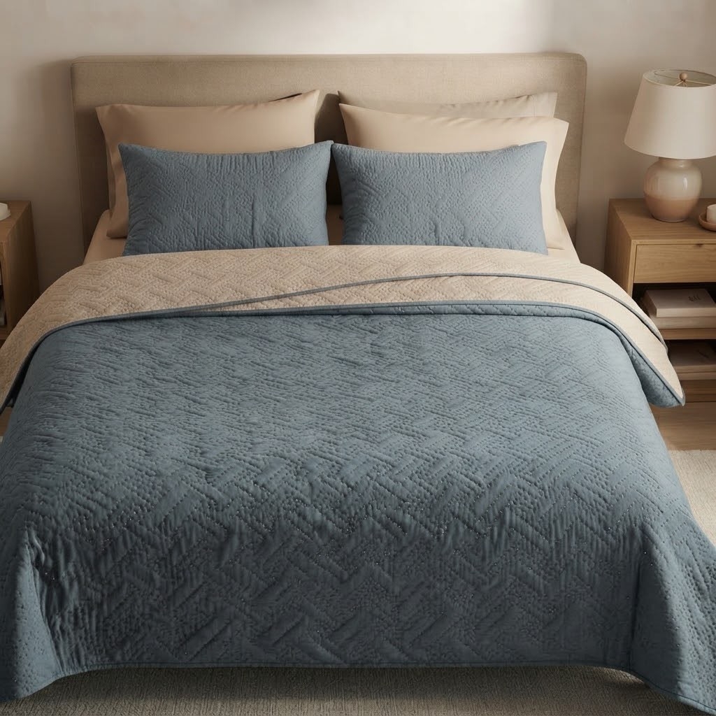 Cubre Cama Reversible Quenn - Imagen 3