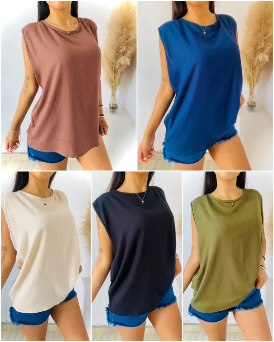 Musculosa de Lino