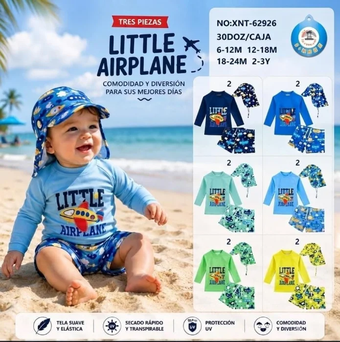 Traje Baño Bebe Protección Uv50