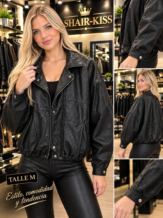 Campera Ochentera Manga Murcielago