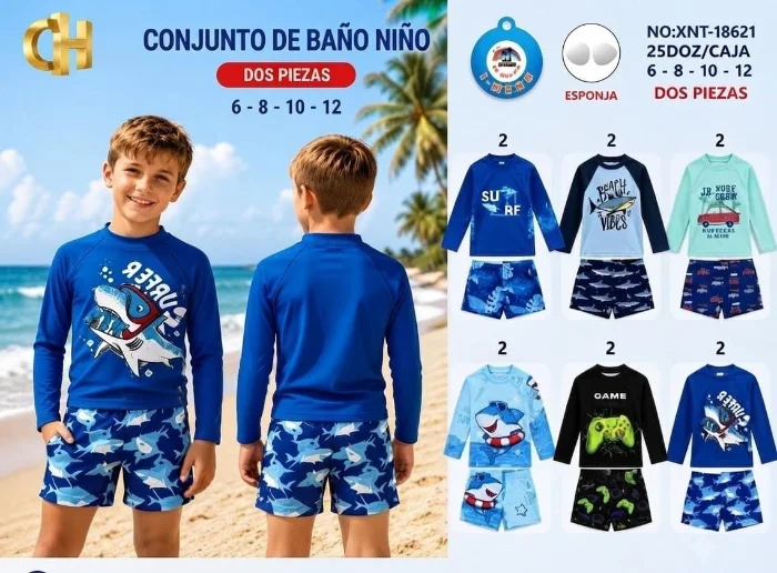 Traje de Baño Niño Protección Uv50