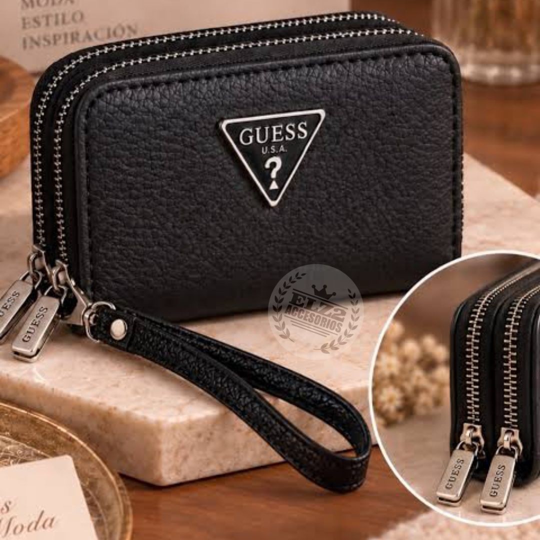 Billeteras Chicas con 2 Compartimentos G-u-e-s-s - Imagen 3