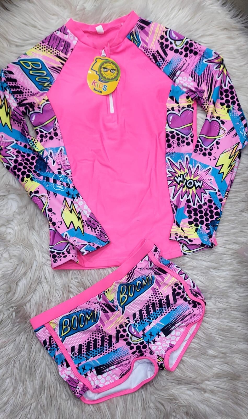 Traje de Baño Protección Uv50 de Niña - Imagen 2