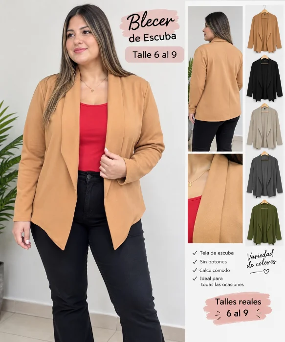 Bleiser de Escuba Crep