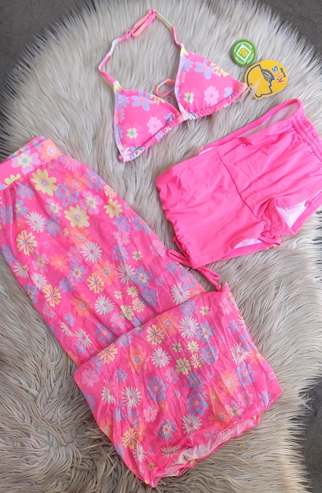 Traje de Baño Protección Uv50 Niña - Imagen 3