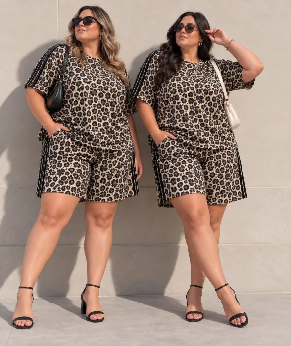 Conjunto Morley Print Plussize