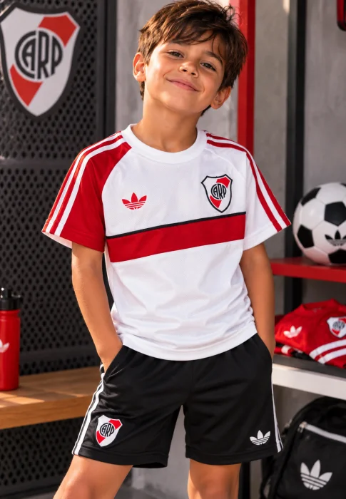 Camisetas River & Boca  Modelo Franja