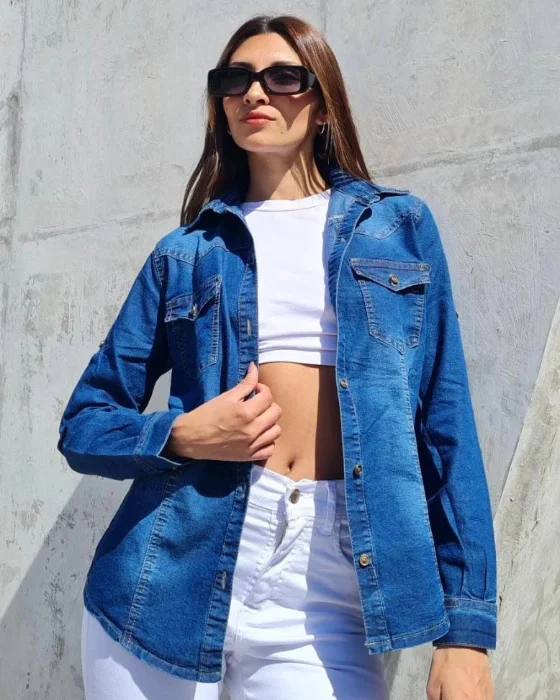 Camisas Jeans Dama