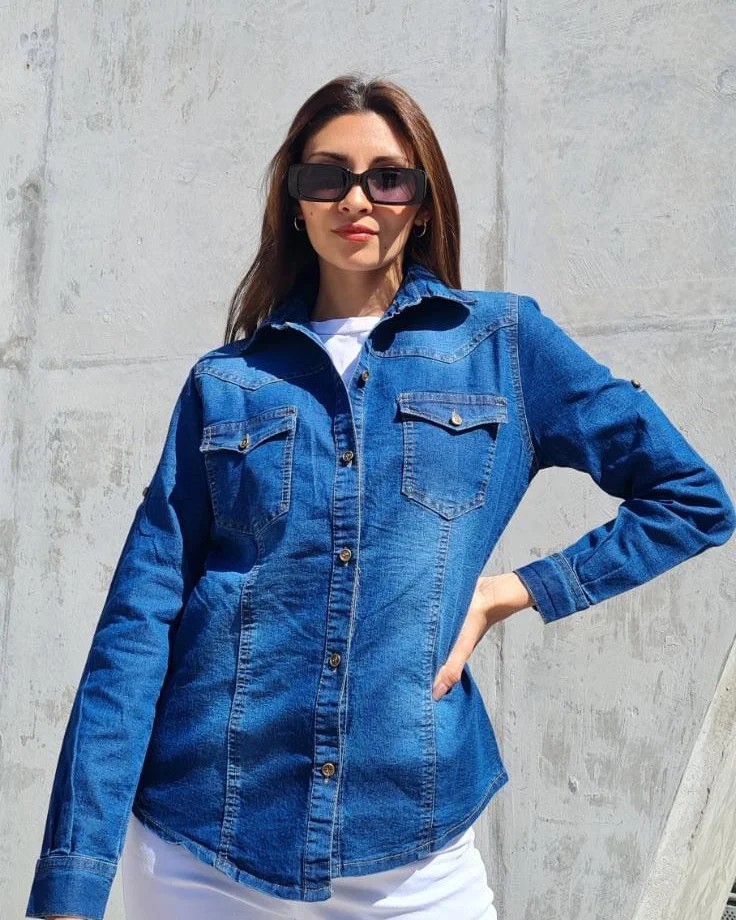 Camisas Jeans Dama - Imagen 2