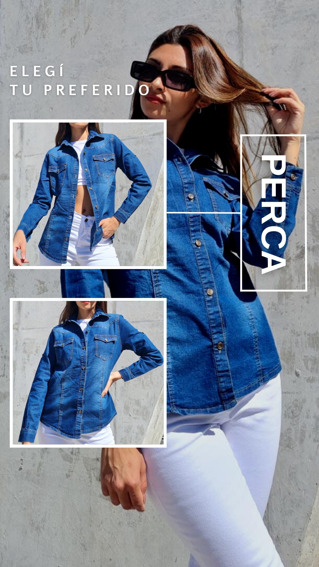 Camisas Jeans Dama - Imagen 3