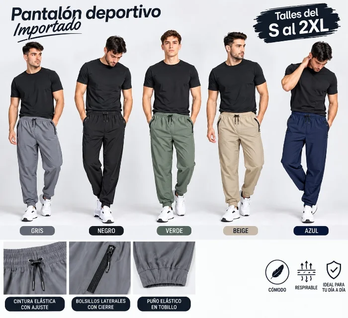 Pantalones Deportivos Importados