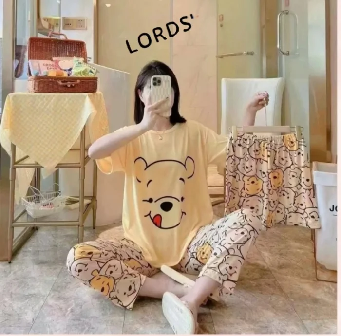 Pijamas de Dama 3 Piezas