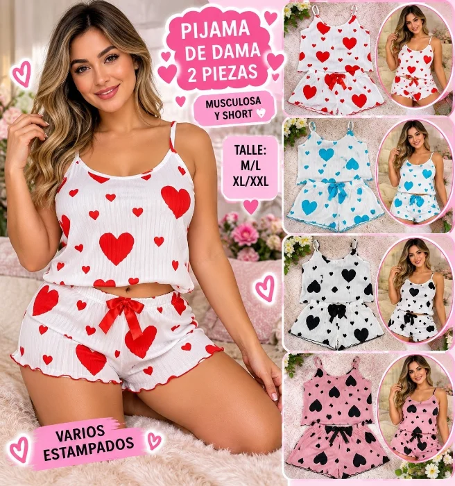 Pijama de 2 Piezas