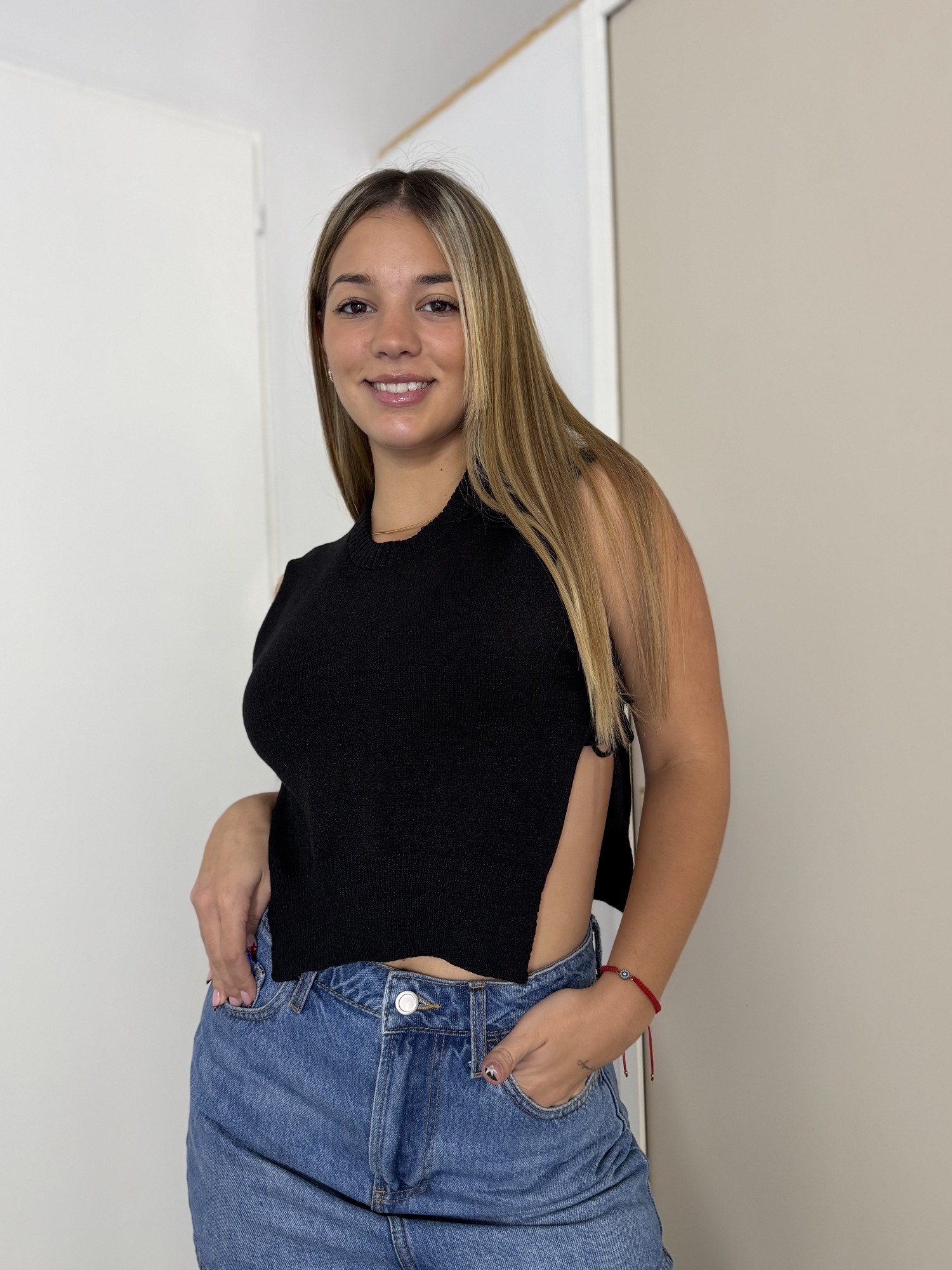 Top con Nudos para Atar de Hilo Bremer - Imagen 2