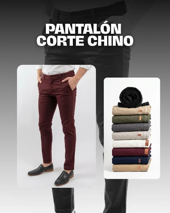 Pantalon Corte Chino