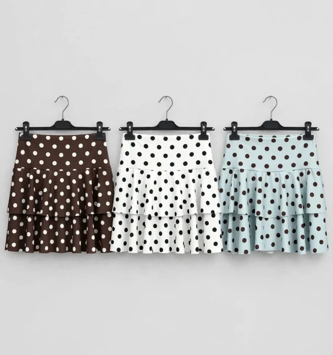 Short Pollera Lunares del 1 al 3