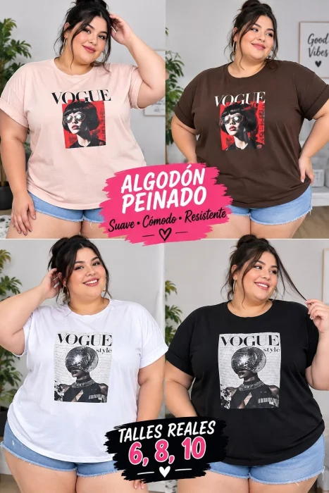 Remera de Algodon Peinado Premiun 24/1
