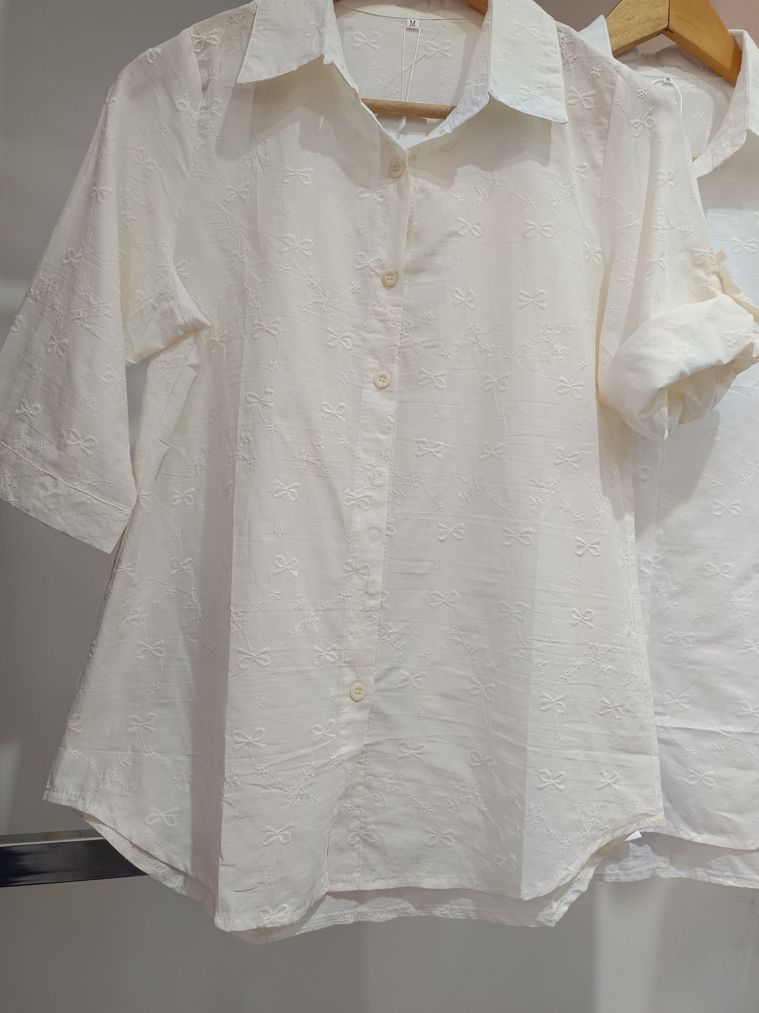 Camisa Clásica 3/4 Hojas - Imagen 2