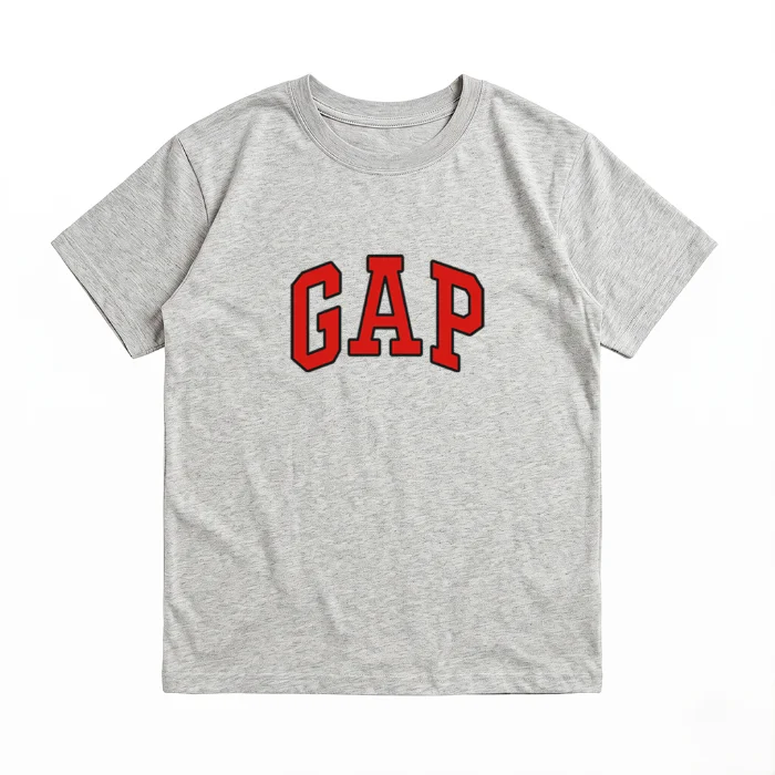 Unisex-remera Oversize Gap Rojo