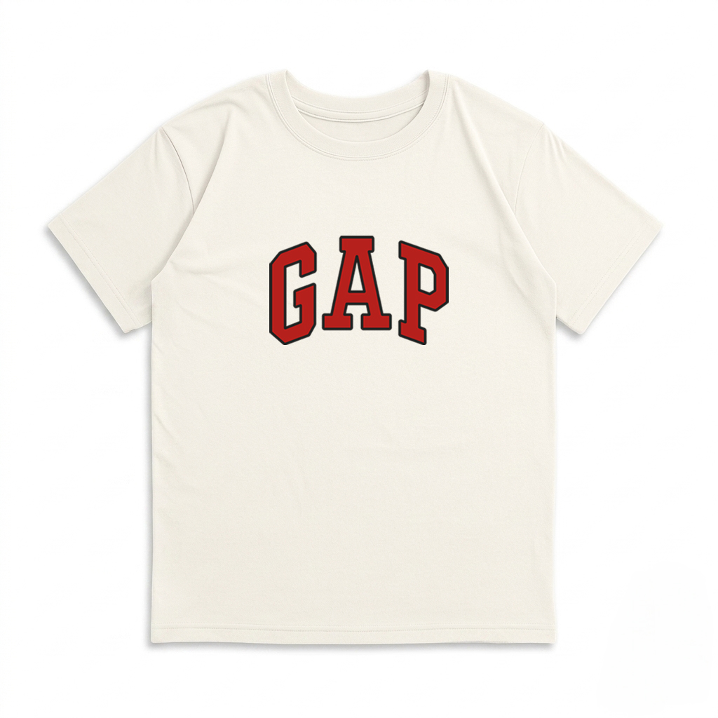 Unisex-remera Oversize Gap Rojo - 51.jpg