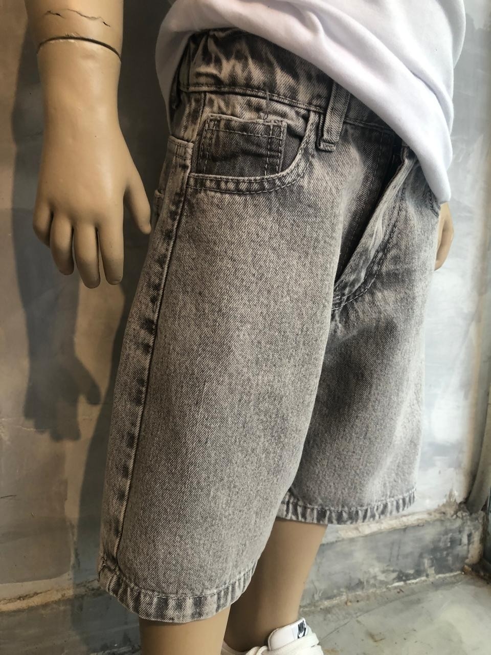Beemudas Jeans  Baggy - Imagen 2