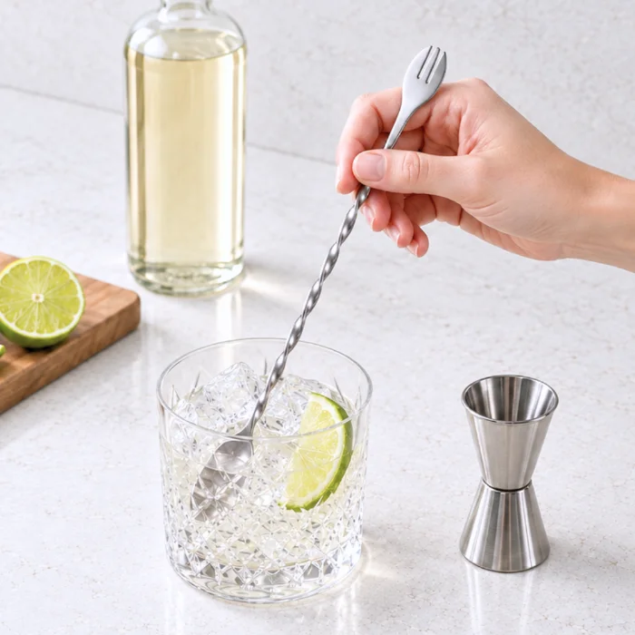 Cuchara Trago Largo Acero Inoxidable Steel - Cod: Sbk-us1346