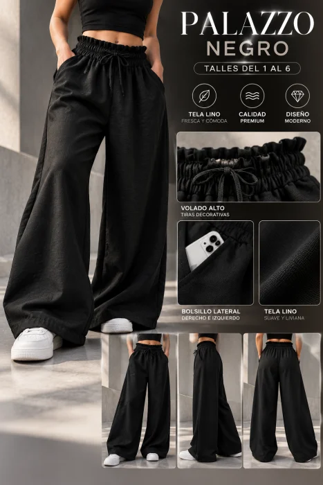 Pantalones para Dama de Lino
