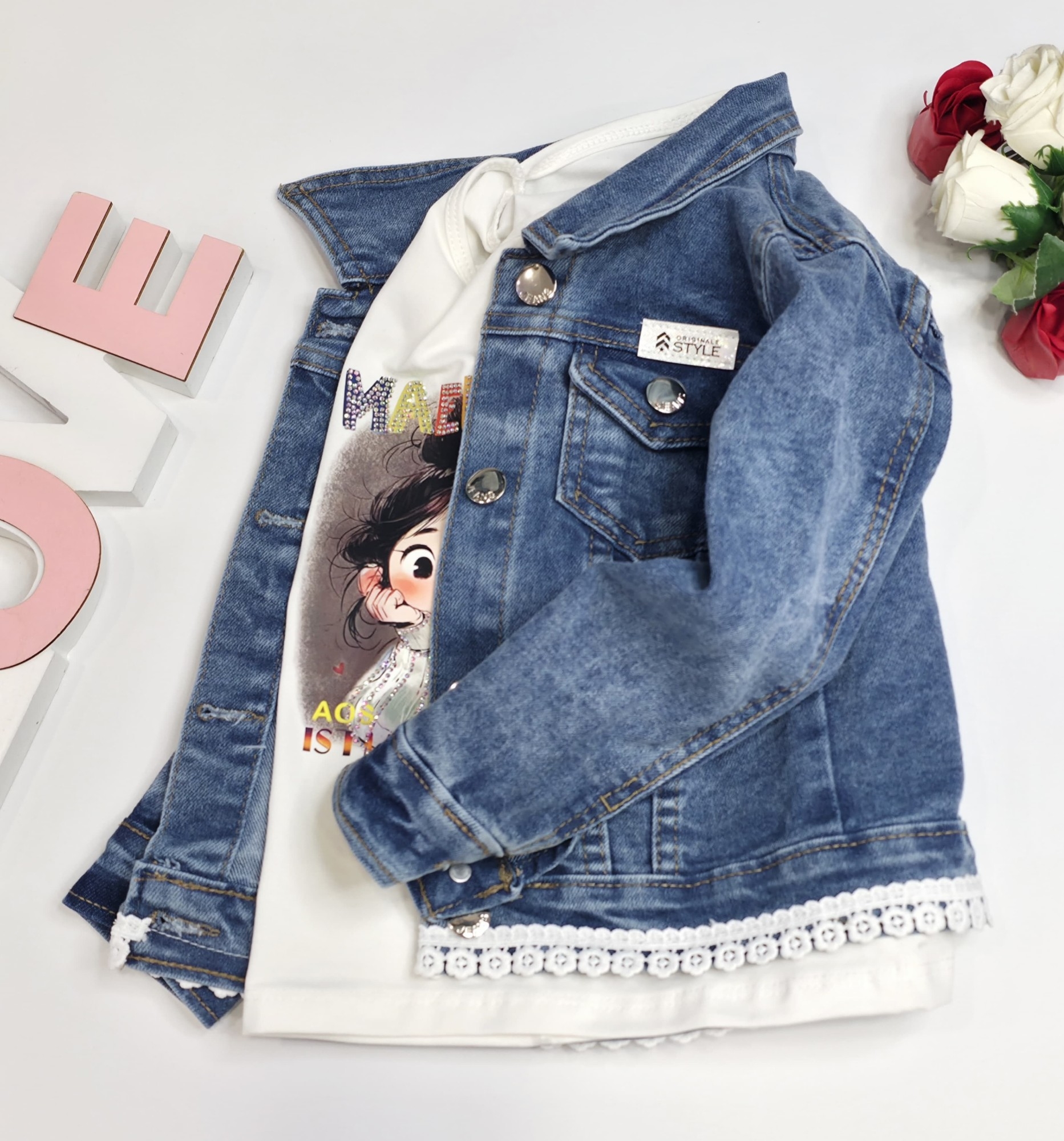 Camp. Jeans Ludmi P/niña - Imagen 2