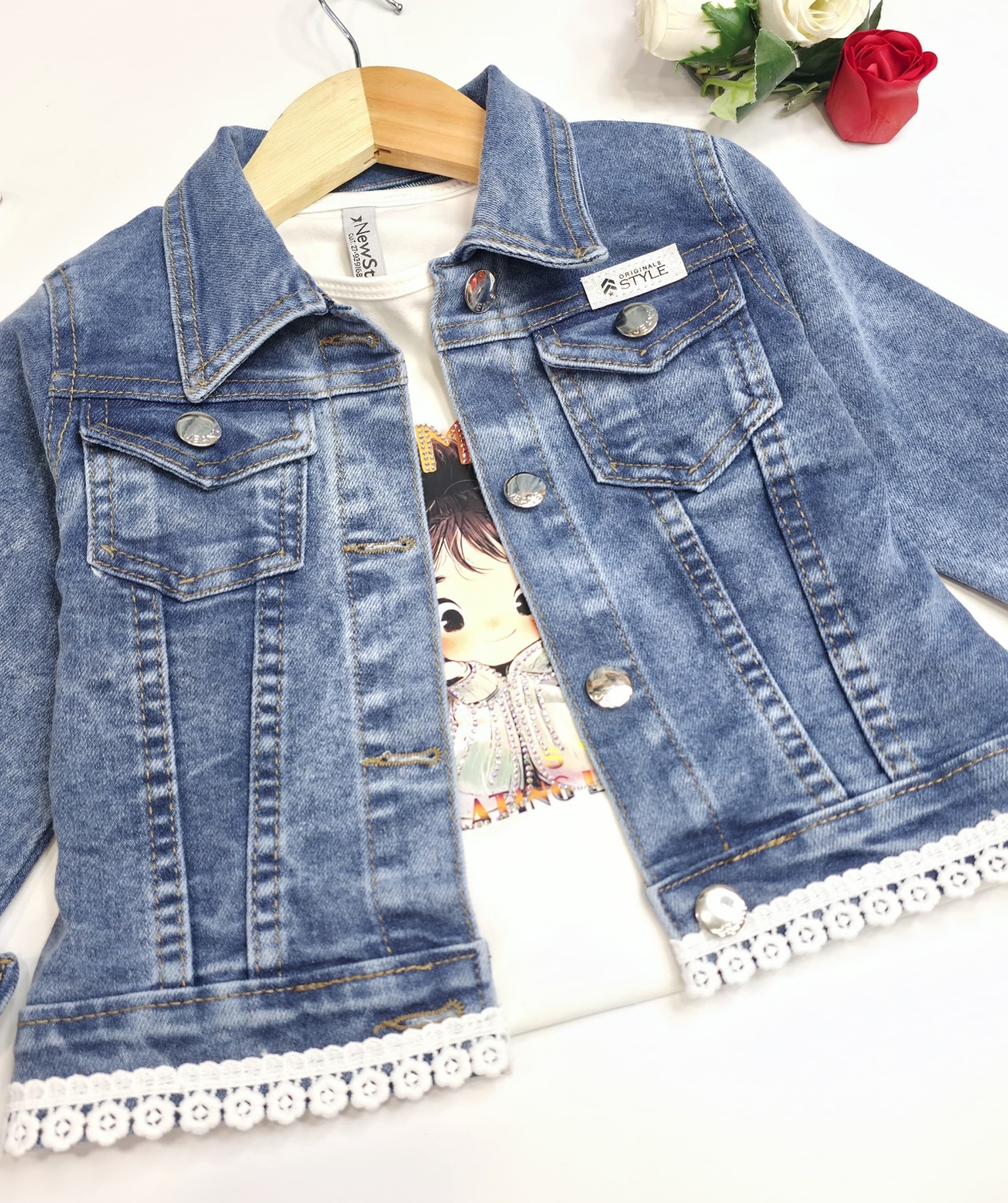 Camp. Jeans Ludmi P/niña - Imagen 3