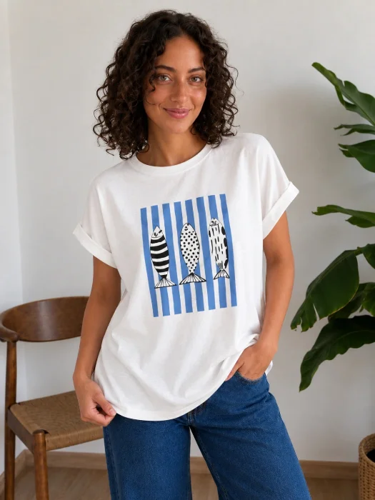 Remera Peces