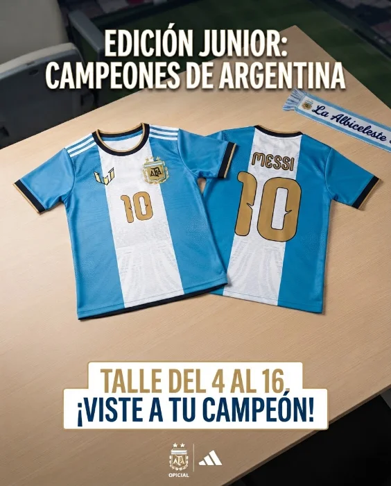 Camiseta Messi Despedida Niño