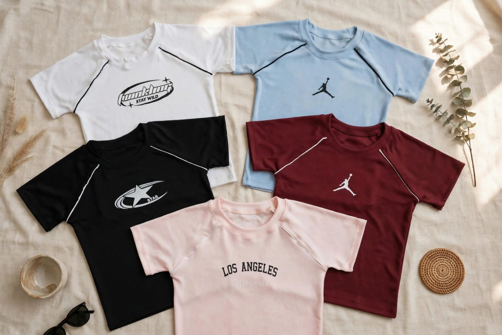 Remera con Vivo Jrdan ,adds ,nik Etc. - Imagen 2