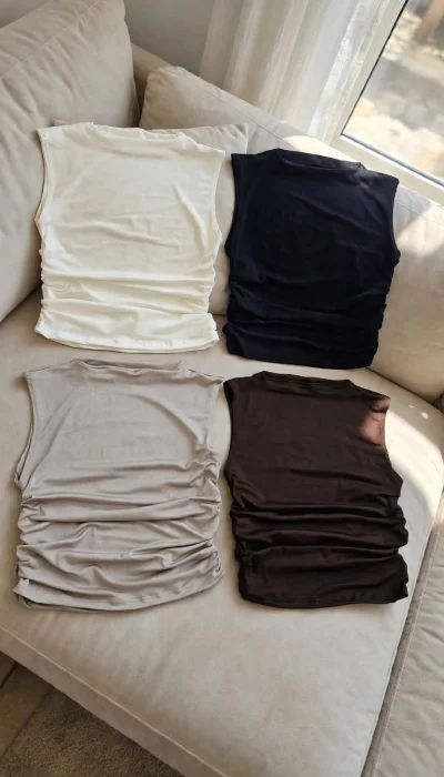Remera Frunce