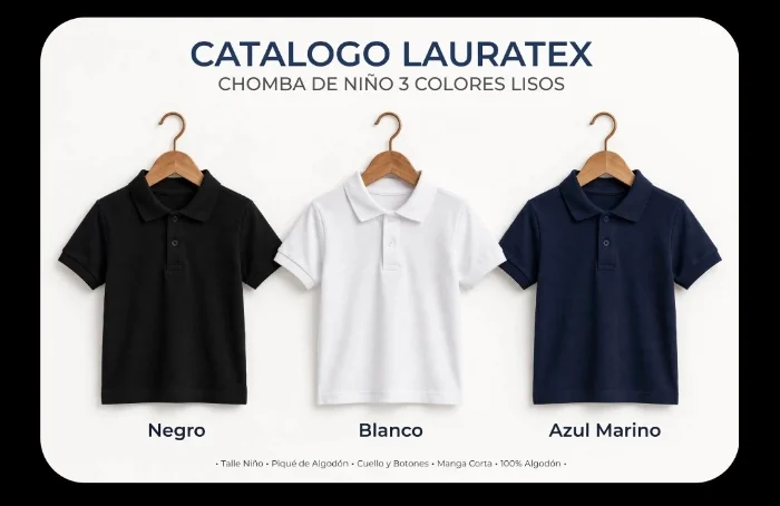 Chamba Algodon  Pique de  Niño