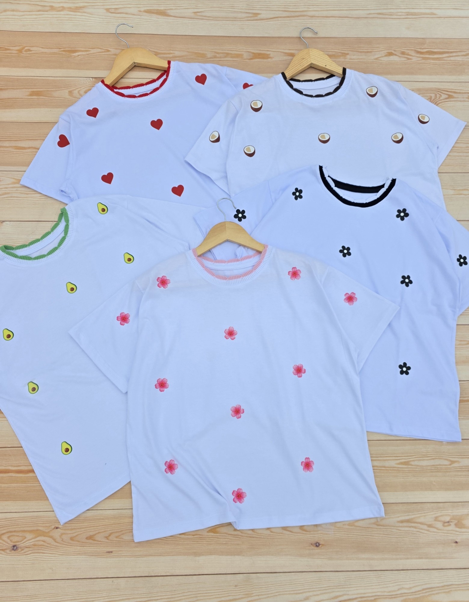 Remera Over Cuello Tejido (leer Descripción) - Imagen 4