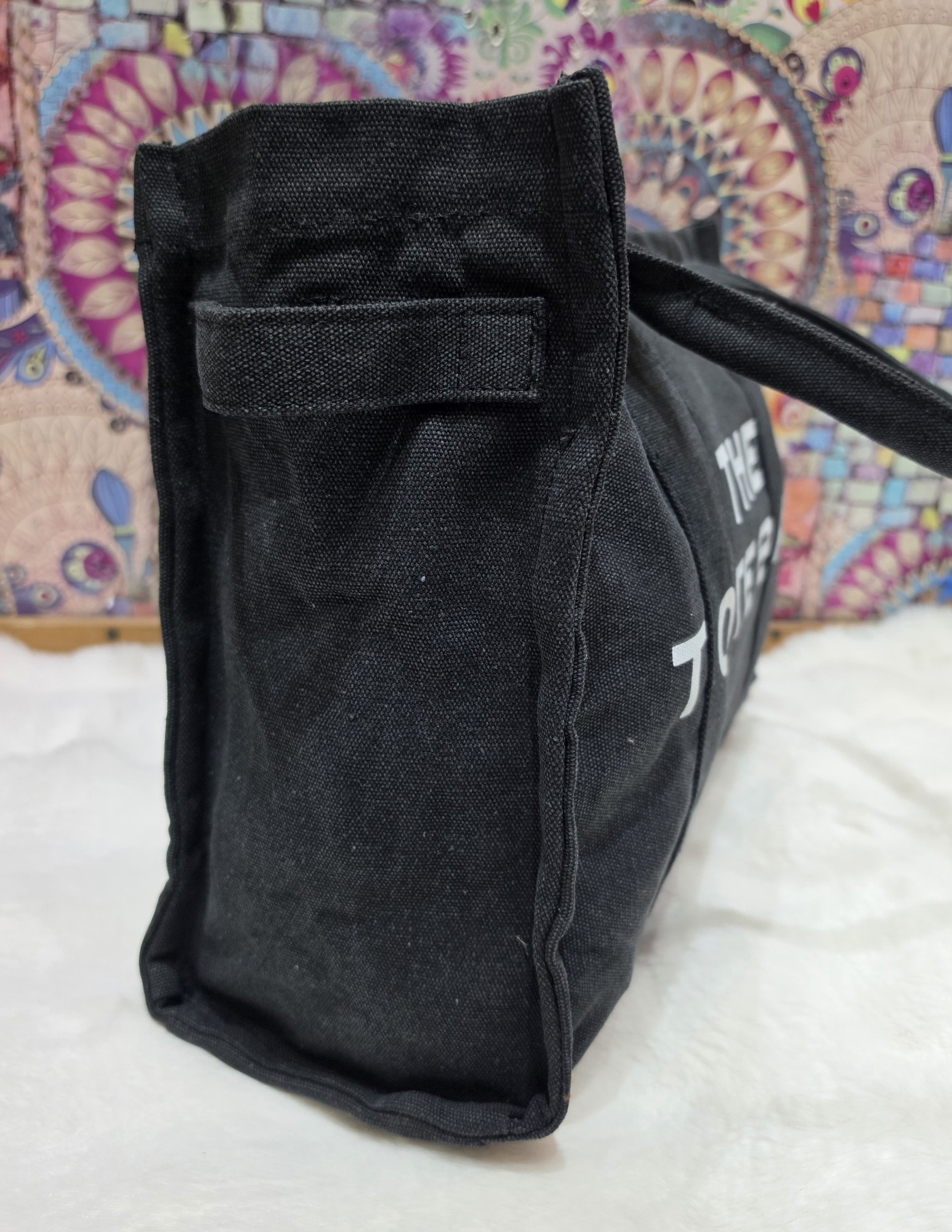 Nuevo Ingreso de Cartera Grande de Tela Lienzo Pesado
trae la Tira Larga - Imagen 5