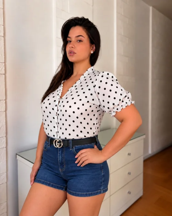 Blusa Lunares