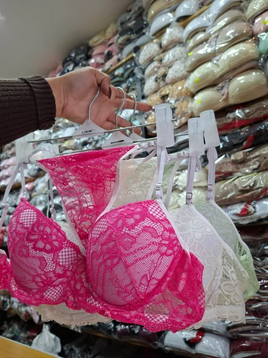 Conjunto Encaje Fucsia X Docena