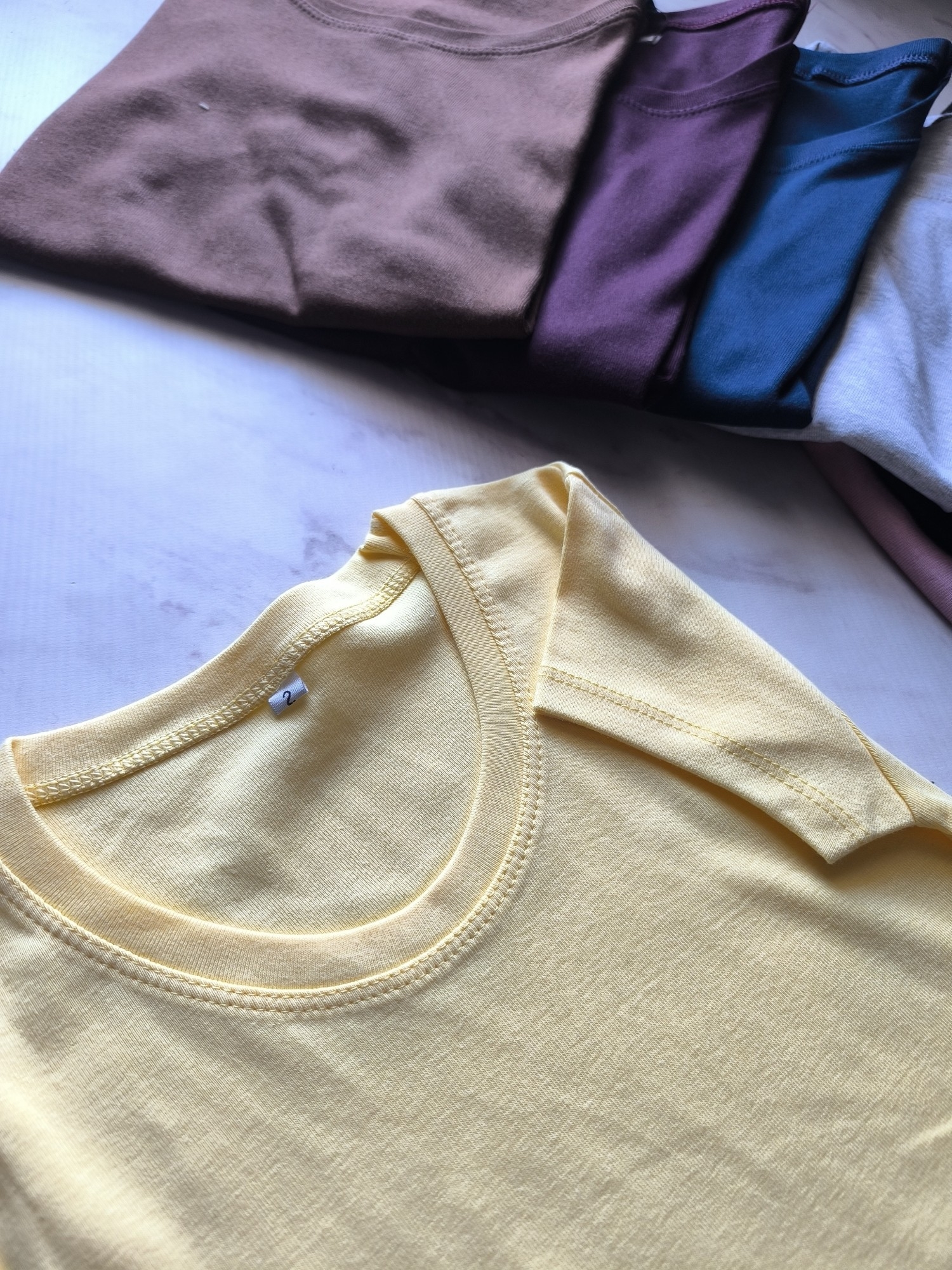 Remeras Clasicas de Algodon - Imagen 2