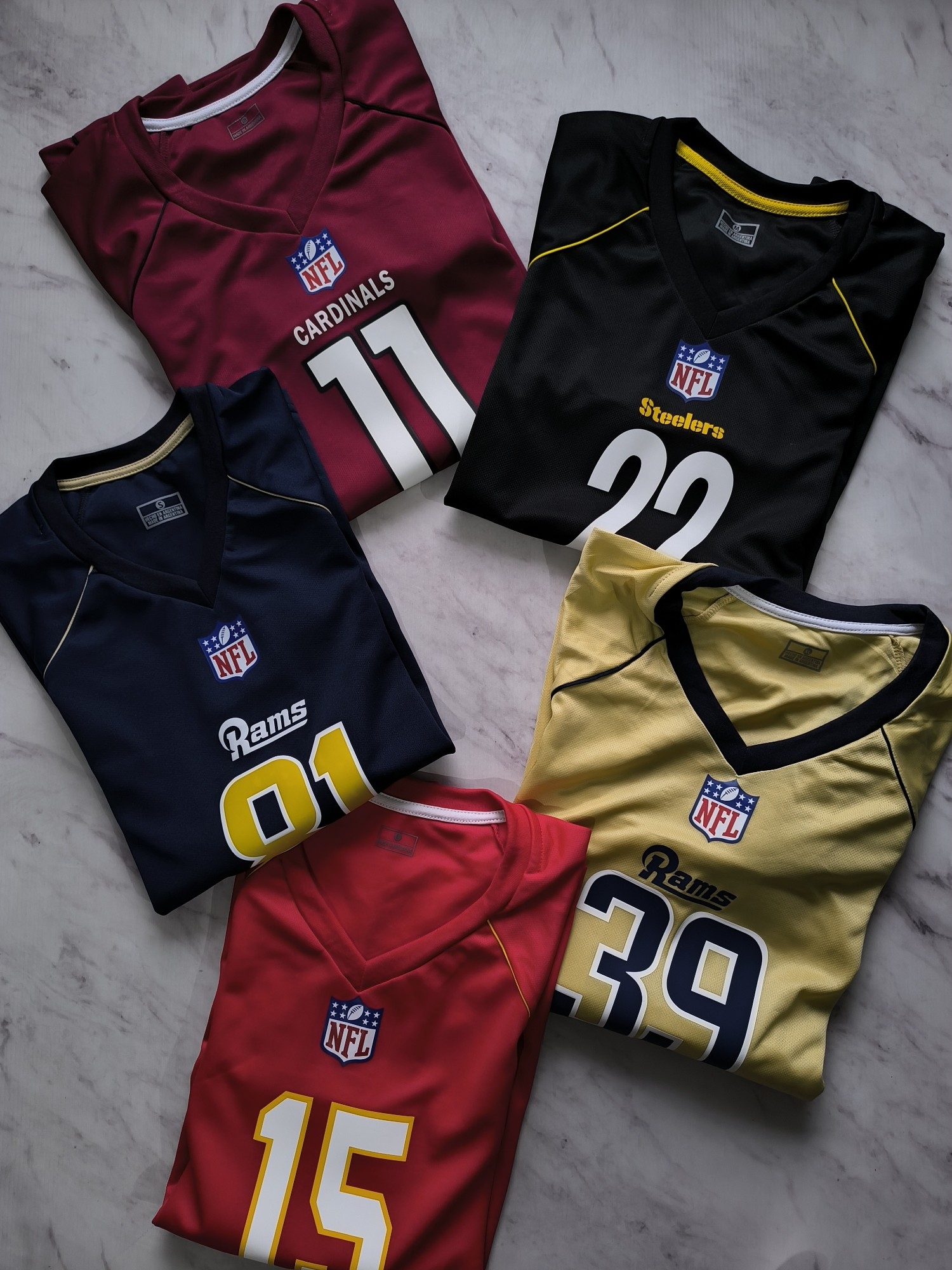 Camiseta Nfl Bordada - Imagen 5