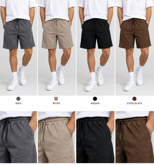 Bermudas de Rustico Peinado