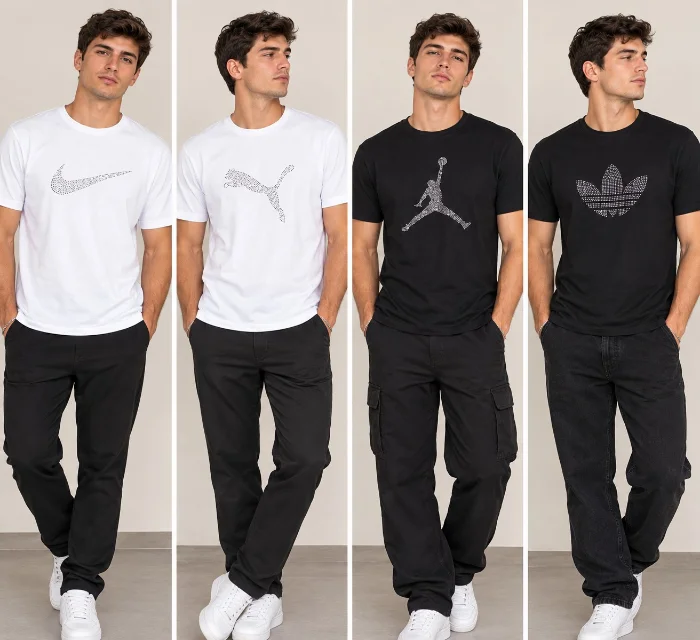 Remeras de Hombre con Stras