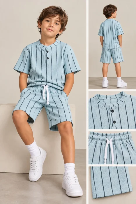 Conjunto de Nene Hawai Rayado