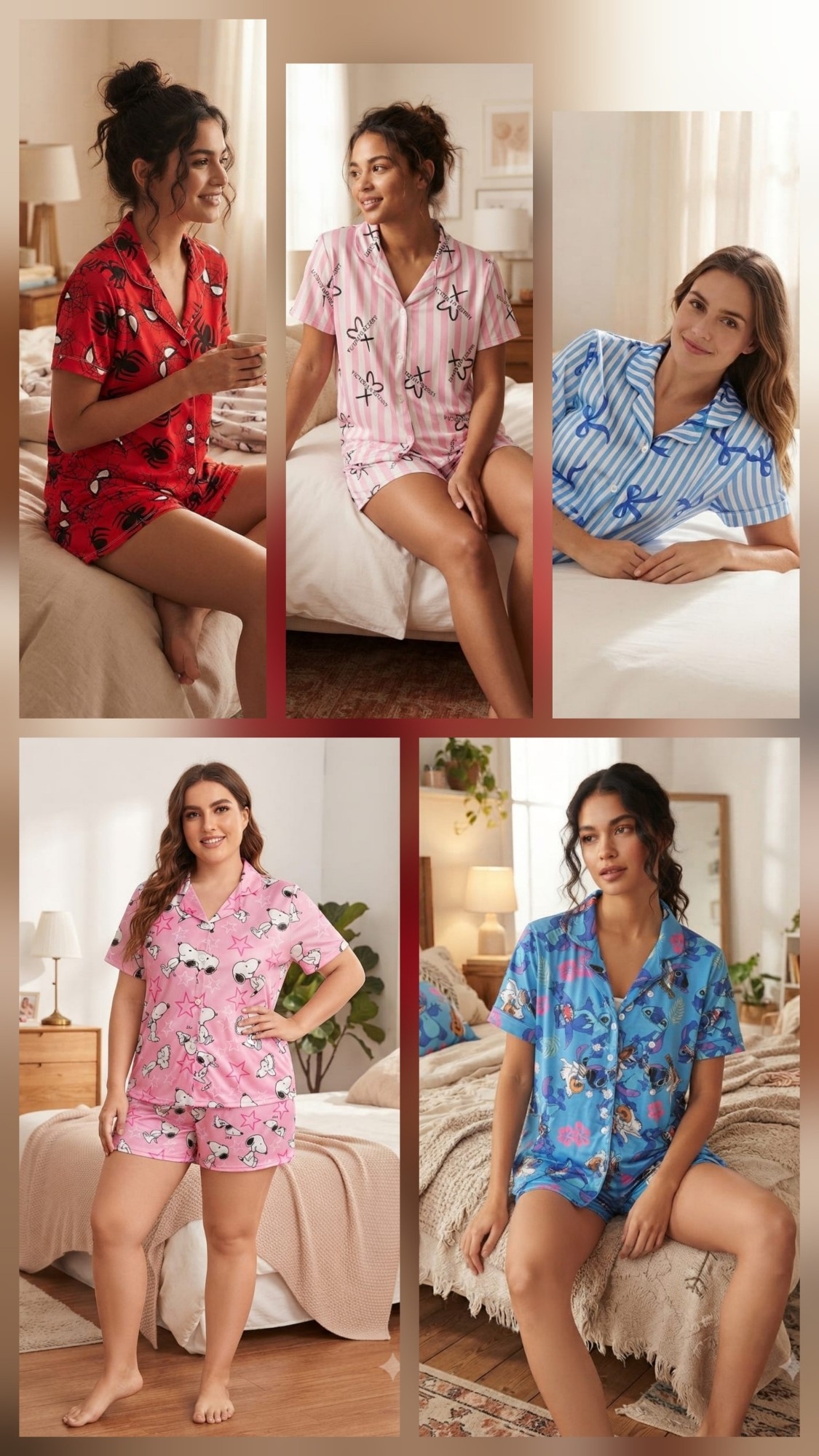 Pijamas Camiseros de Mujer - Imagen 2