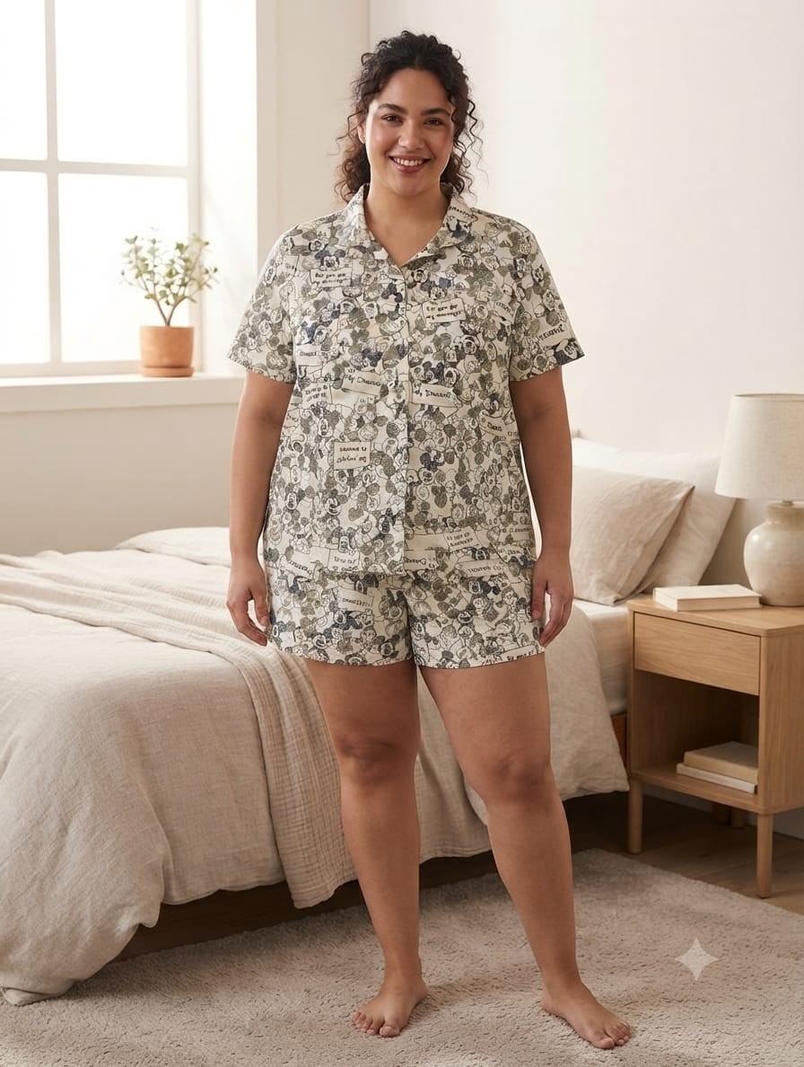 Pijamas Camiseros Talle Espcial - Imagen 3