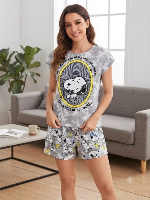 Pijamas Remera y Stoch
