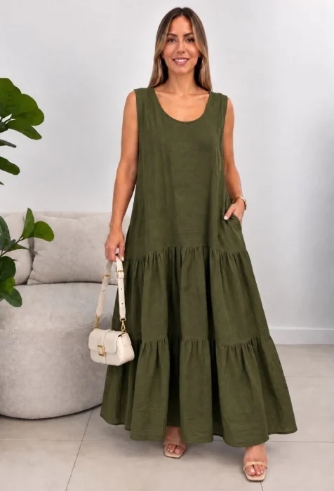 Vestido Volado
