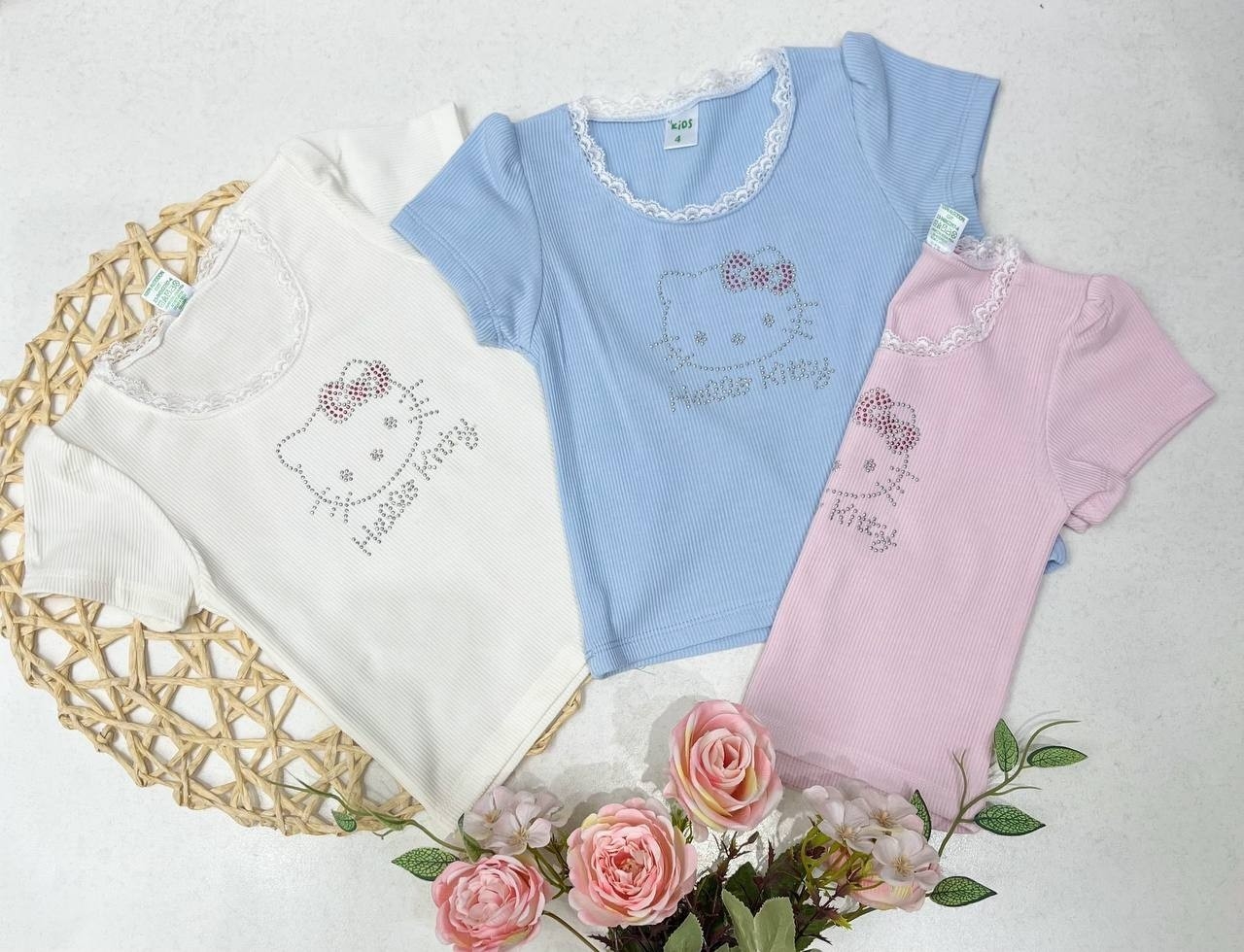 Remera Niña con Strass Delicada - Imagen 2