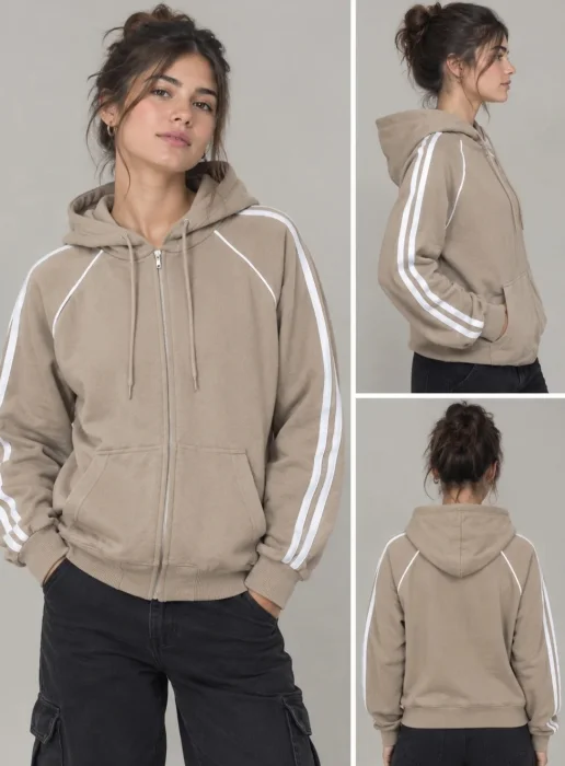Campera Rústica Peinada